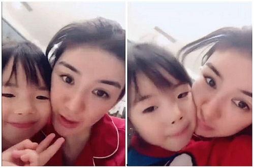 黄奕和女儿视频,母女情深画面引网友感动